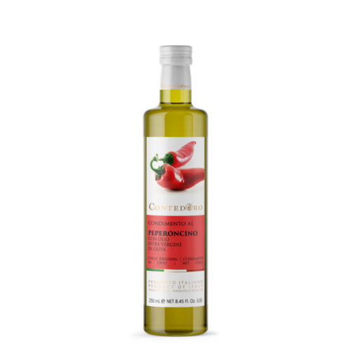 Olio extravergine di oliva aromatizzato al peperoncino