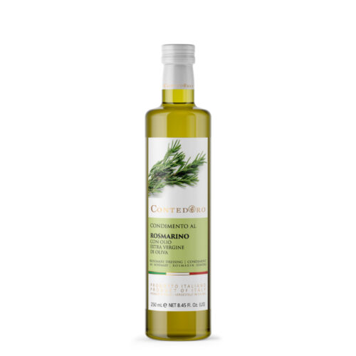 Olio extravergine di oliva aromatizzato al rosmarino