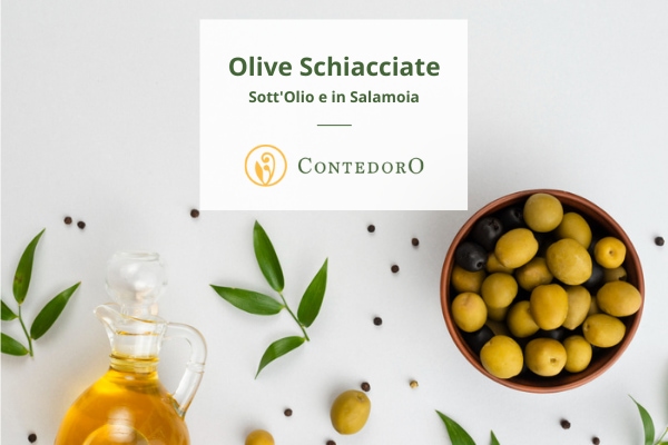 Olive Schiacciate Sott’Olio e in Salamoia, Preparazione e Conservazione