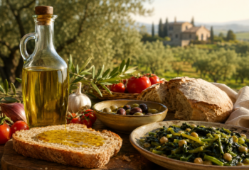 Recettes traditionnelles de campagne à l&rsquo;huile d&rsquo;olive extra vierge : saveurs authentiques de la cuisine italienne